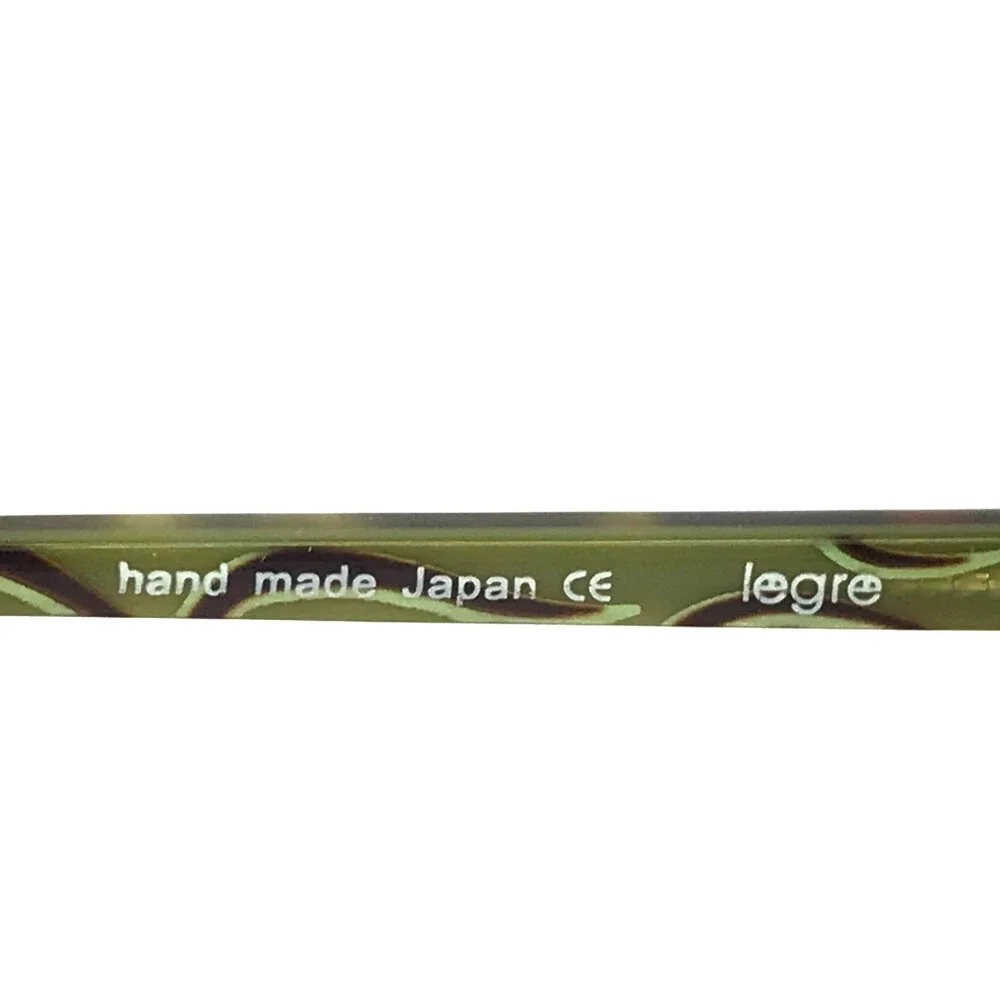 Legre Petite Eyeglasses Frames LE-071 Col.314 Olive Green Tortoise 49-18-140